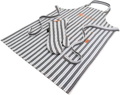 Sch�rze Und Handschuh-Set
