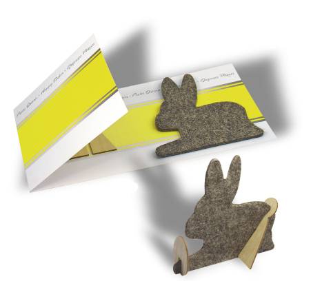 Bastelkarte Hase