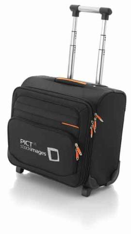 Orange Line Rollen Business Tasche