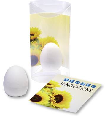 Mini-Wachstums Ei in transparenter Box, Einlagekrtchen, 1-4 c D