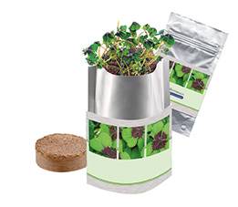 Plant Bag Viel Gl�ck, 1-4 c Digitaldruck inklusive