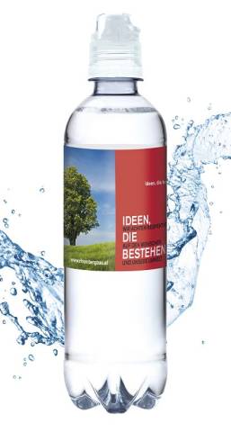 Wasser 500 ML mit Sportcap