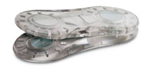 Set of 2 magnet clips REFLECTS CLIC CLAC CLEAR 