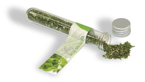 Reagenzglas Salatkr�uter