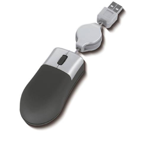 Optische Computermaus mit USB-Anschlu und automatischer Kabelau
