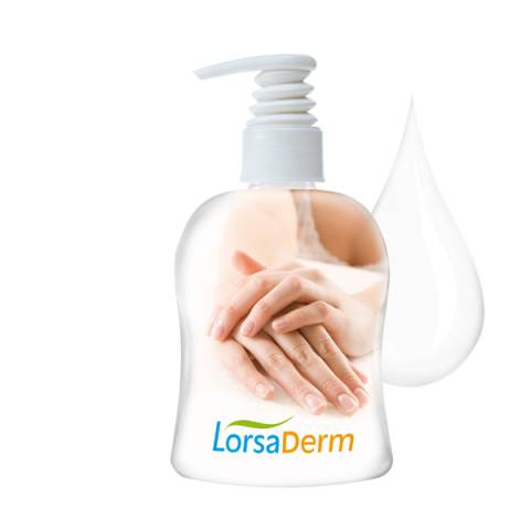 300 ml PET Spender, wei� - Cremeseife - Fullbody Sleeve