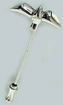 Reversnadel Sterling Silber