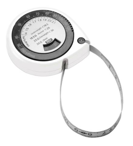 Body Mass Index tape measure REFLECTS FORMIGINE 