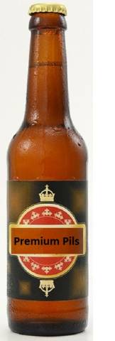 Bierflaschen Pils 0,33L