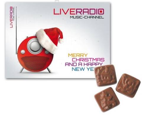 Classic Schoko-Wand-Adventskalender BUSINESS f�r das B�ro