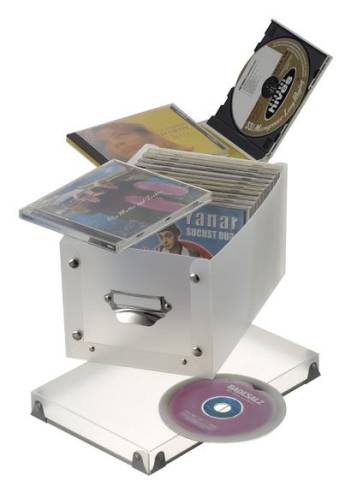 Faltbare Box f�r CDs