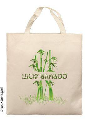Bambustasche kurze Henkel