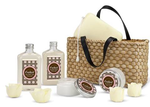 Orchideen Wunder Wellness Geschenkset