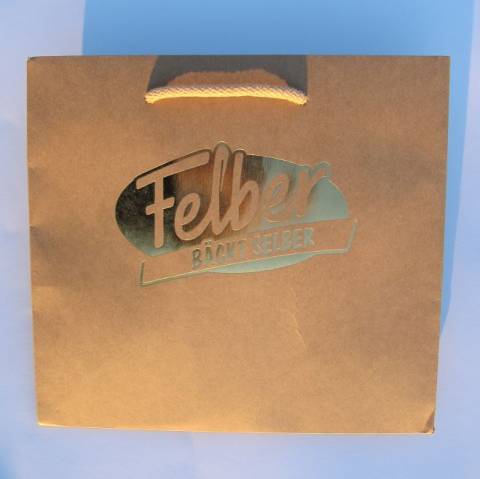 Papiertragetaschen braun Maanfertigung