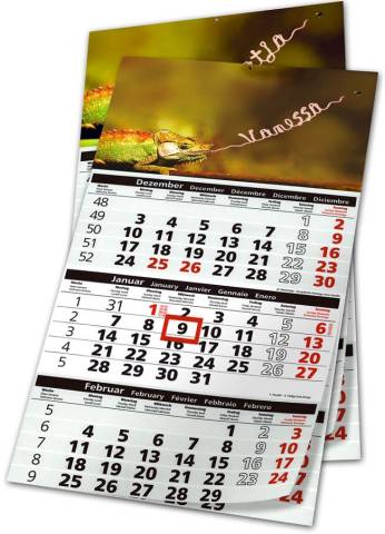 Werbemittel Kalender 3 Monate