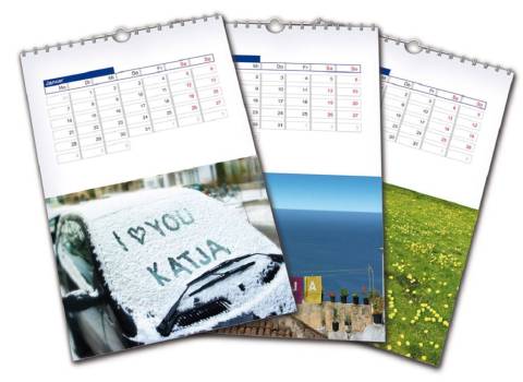 Kalender mit Logo 3 in 1