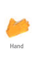 Fruchtgummi Hand