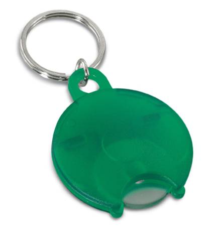 Caddychip holder REFLECTS TRANSPARENT GREEN 