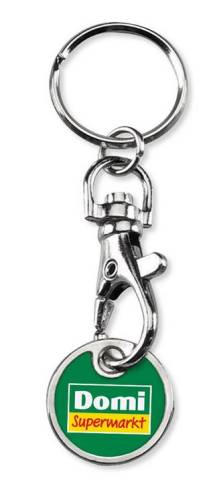 Schlsselanhnger mit Einkaufswagenchip