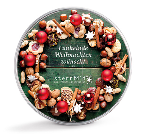 Werbe Adventskalender rund