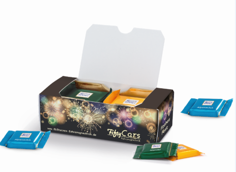 Werbe Gru� Ritter Sport