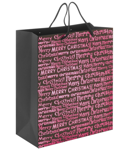 Papiertasche Weihnachten Werbegeschenk