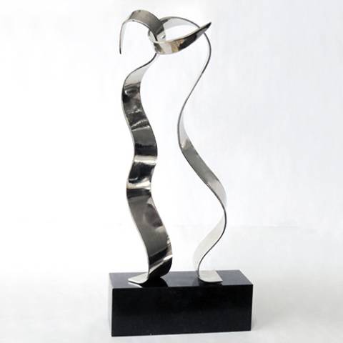 Skulptur  `Der Handschlag`