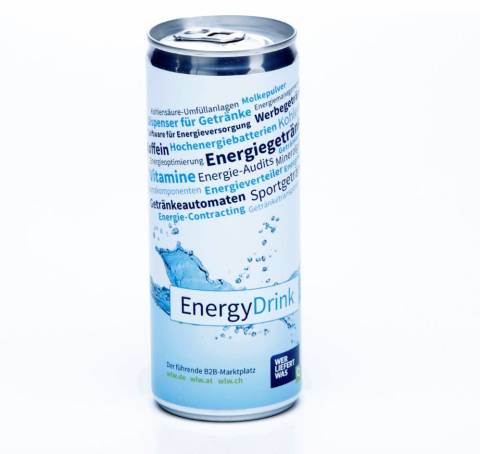 Energy Drink Werbeartikel 250 ml