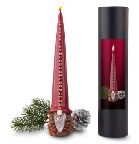 Adventskalenderkerze