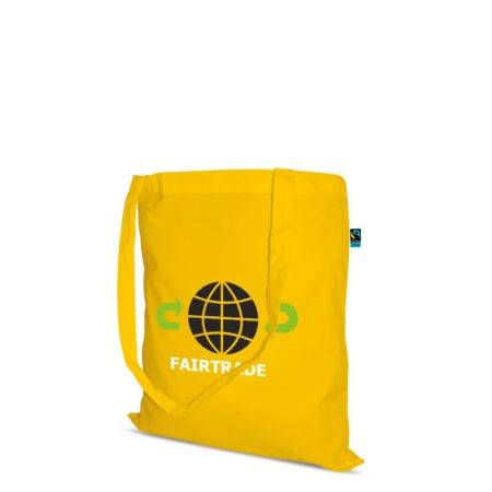 Fairtrade Baumwolltasche 34x42 lange Henkel 11 Farben