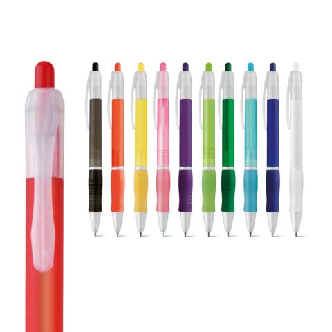 Werbeartikel Kugelschreiber mit Gummigriff