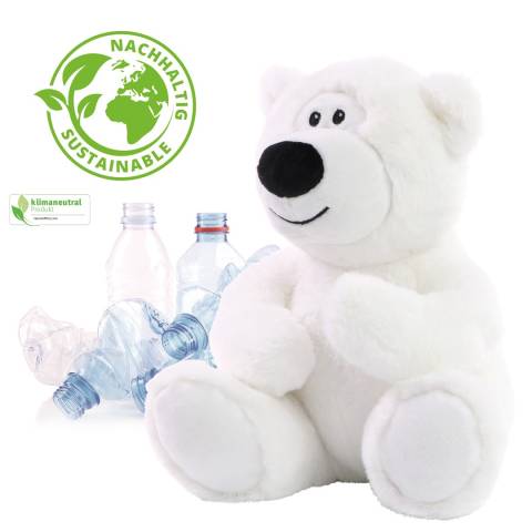Recycelb�r Eisb�r Werbeartikel Pl�schtier
