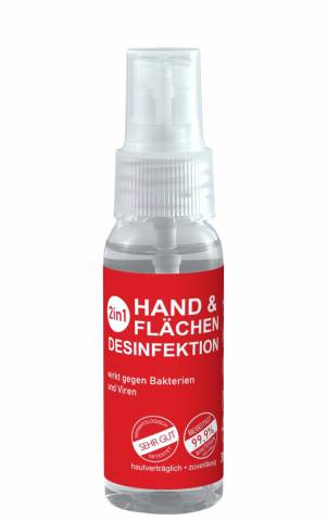 Desinfektionsspray mit eigenem Logo 30ml