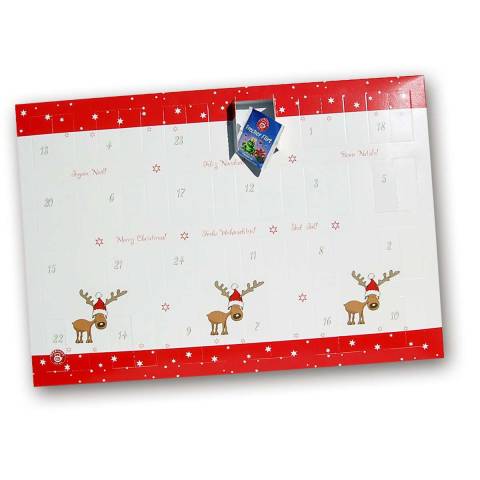 Adventskalender Tee Wandkalender