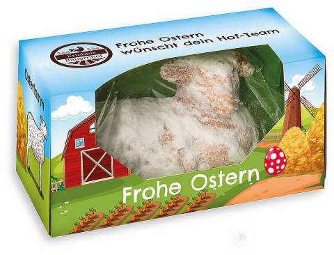 Osterlamm in Pr�sentkartonage