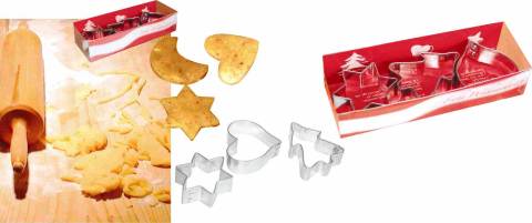 Ausstechf�rmchen Trio