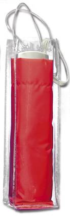 Taschenschirm m. transp. PVC-Etui