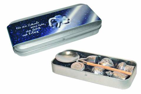 Bleigie�-Set Werbeartikel Silvester