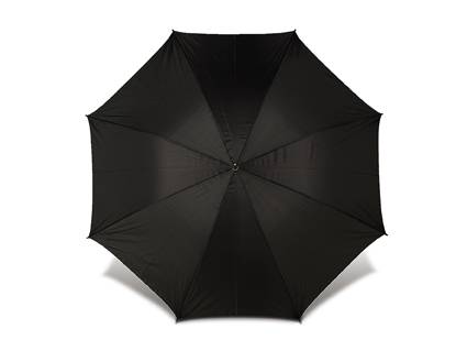 Portierschirm, gerader Holzgriff