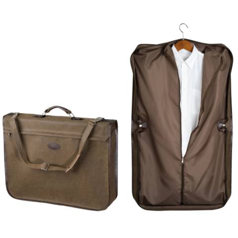 Kleidersack, braun