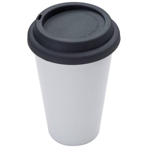 Keramikbecher to go mit Silikondeckel 