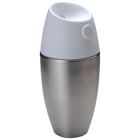 Edelstahlwarmhaltebecher in Shakerform 