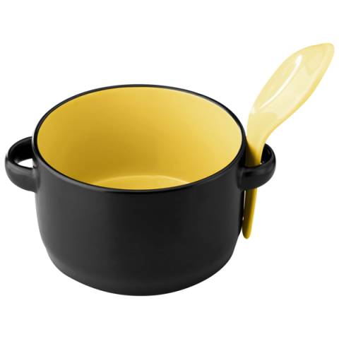 M�slitasse mit L�ffel