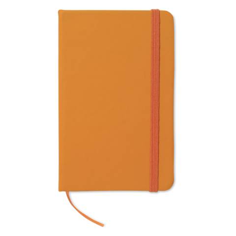 DIN A6 Notizbuch orange Notelux
