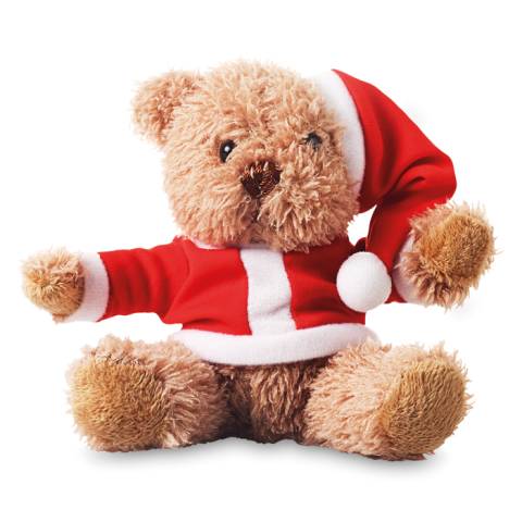 Weihnachts-Teddybr rot CLAUSI