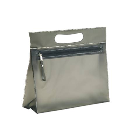 Transparente Kosmetiktasche schwarz Moonlight