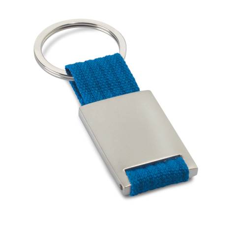 Schl�sselring blau Tech