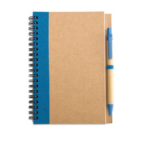 Recycelter Notizblock blau Sonora Plus
