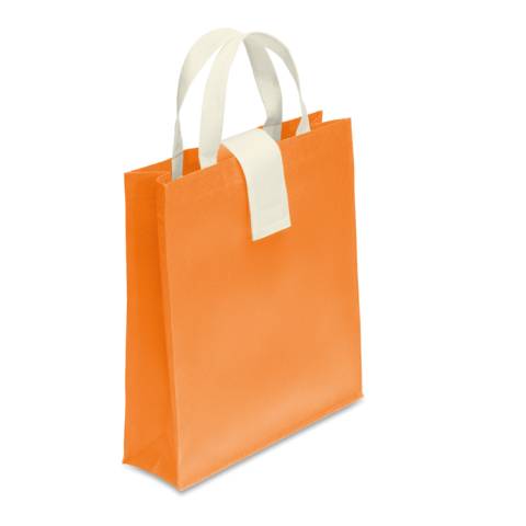 Einkaufstasche aus Vliesstoff orange Folby