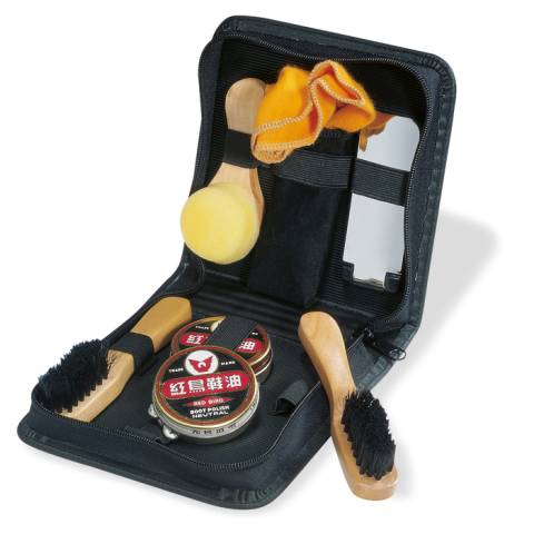 Schuhputz-Set schwarz Clearise